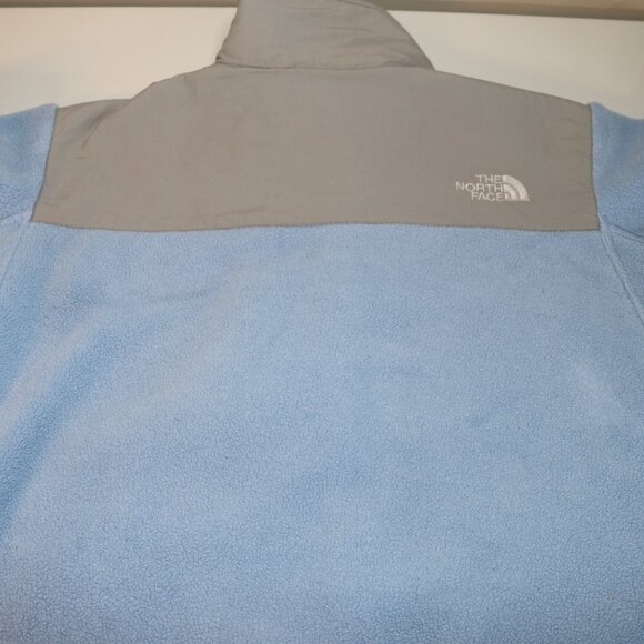 The North Face Denali Fleece Jacket in Baby Blue Grey XS - Picture 4 of 12